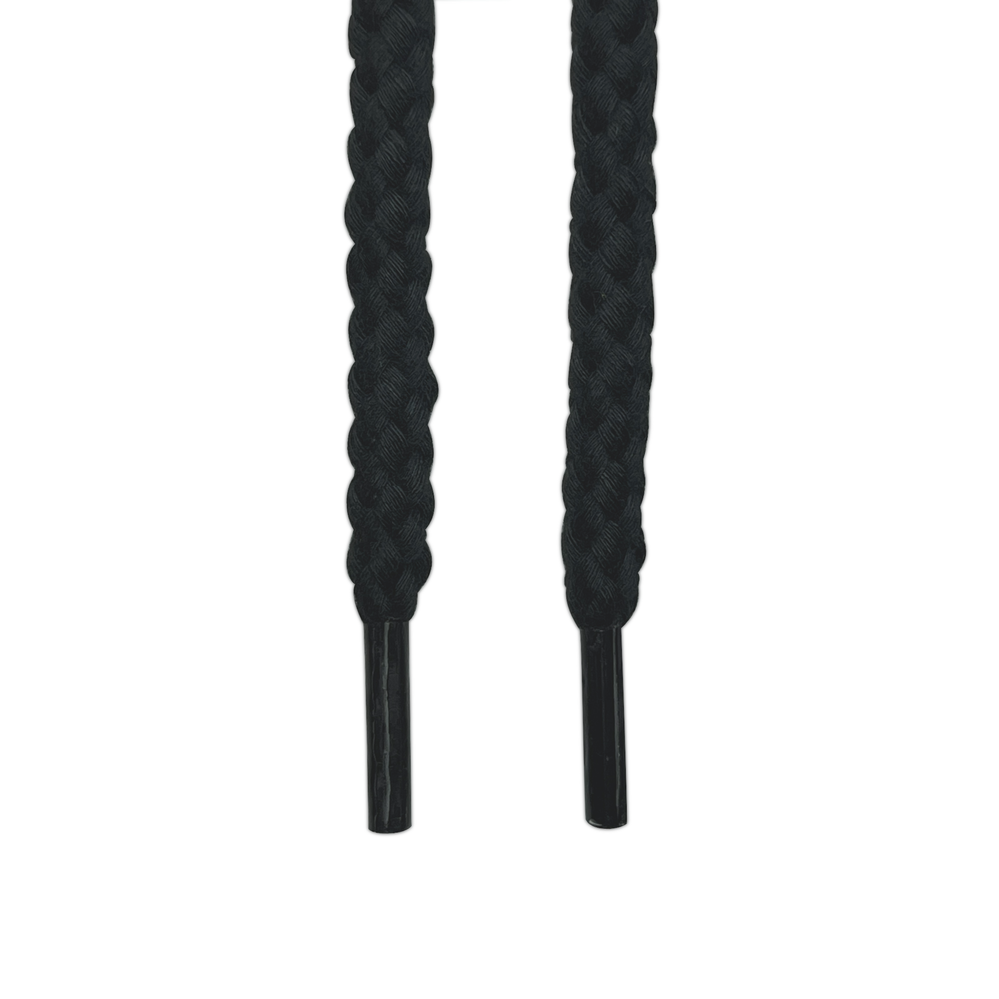 Thick black shoelaces best sale