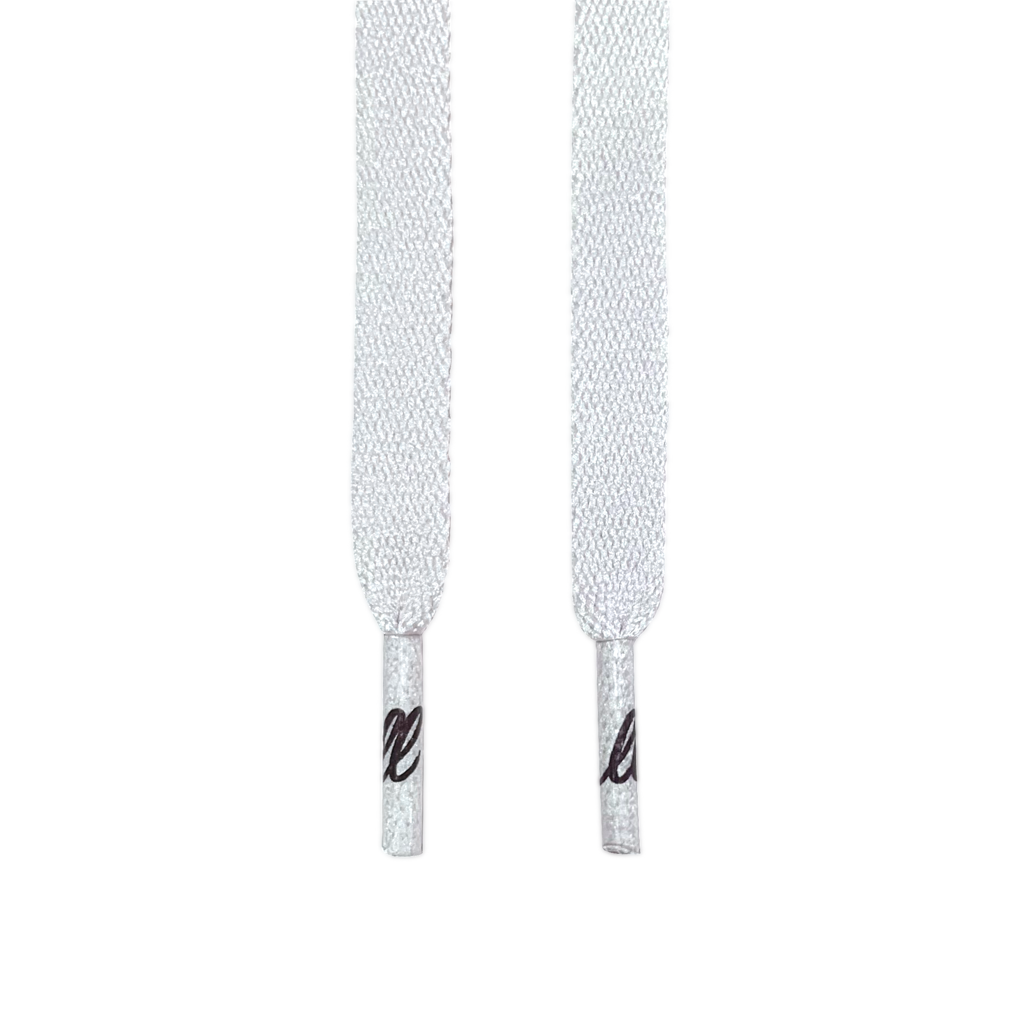 Slate Grey Flat Shoelaces Looped Laces