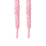 Looped Laces light pink jumbo thick braided rope shoelaces hanging