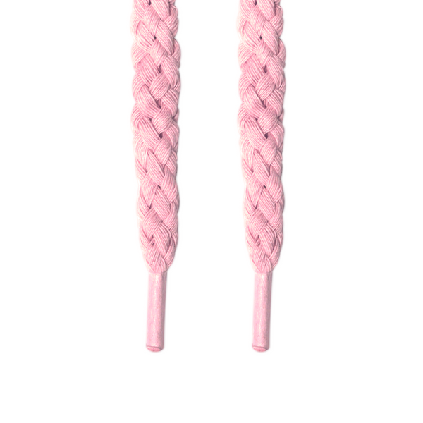 Light Pink Jumbo Rope Shoelaces Looped Laces
