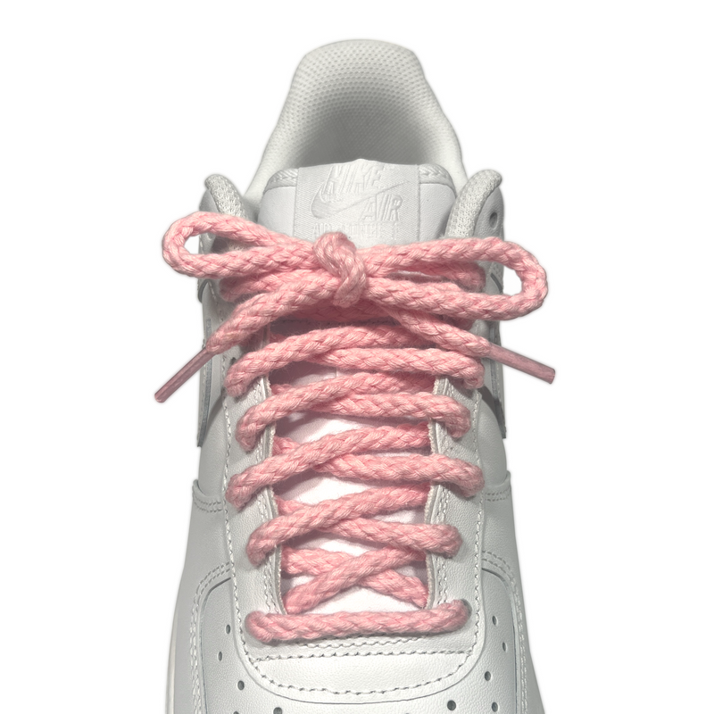 Pink 2025 rope laces
