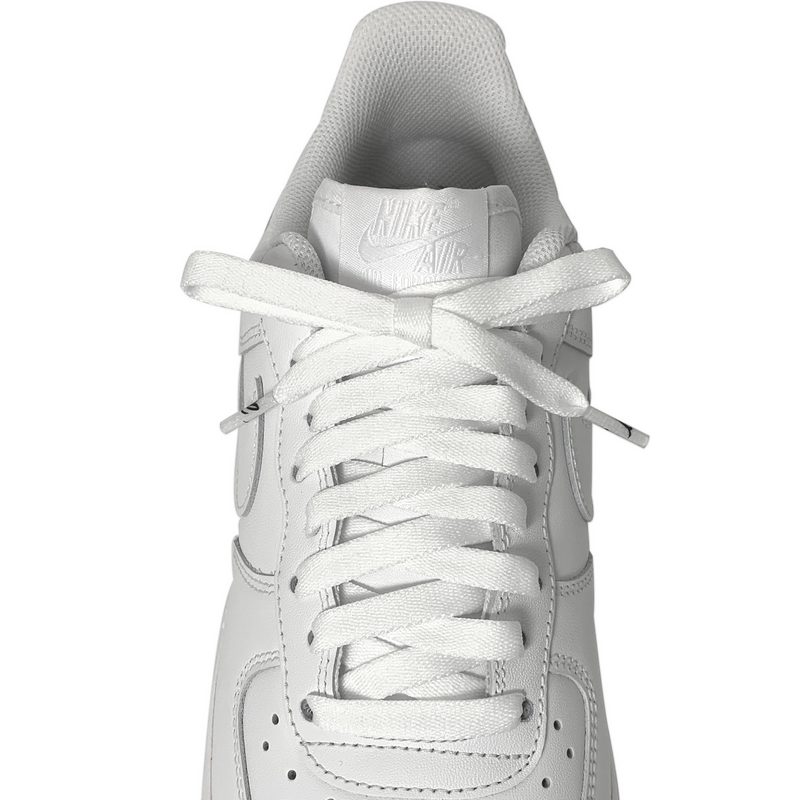 Nike air force 1 laces white cheap
